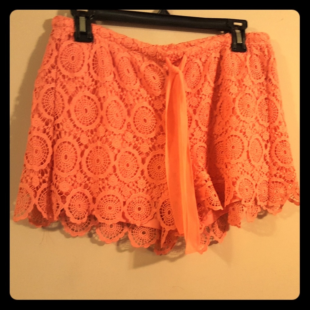 Boutique lace shorts